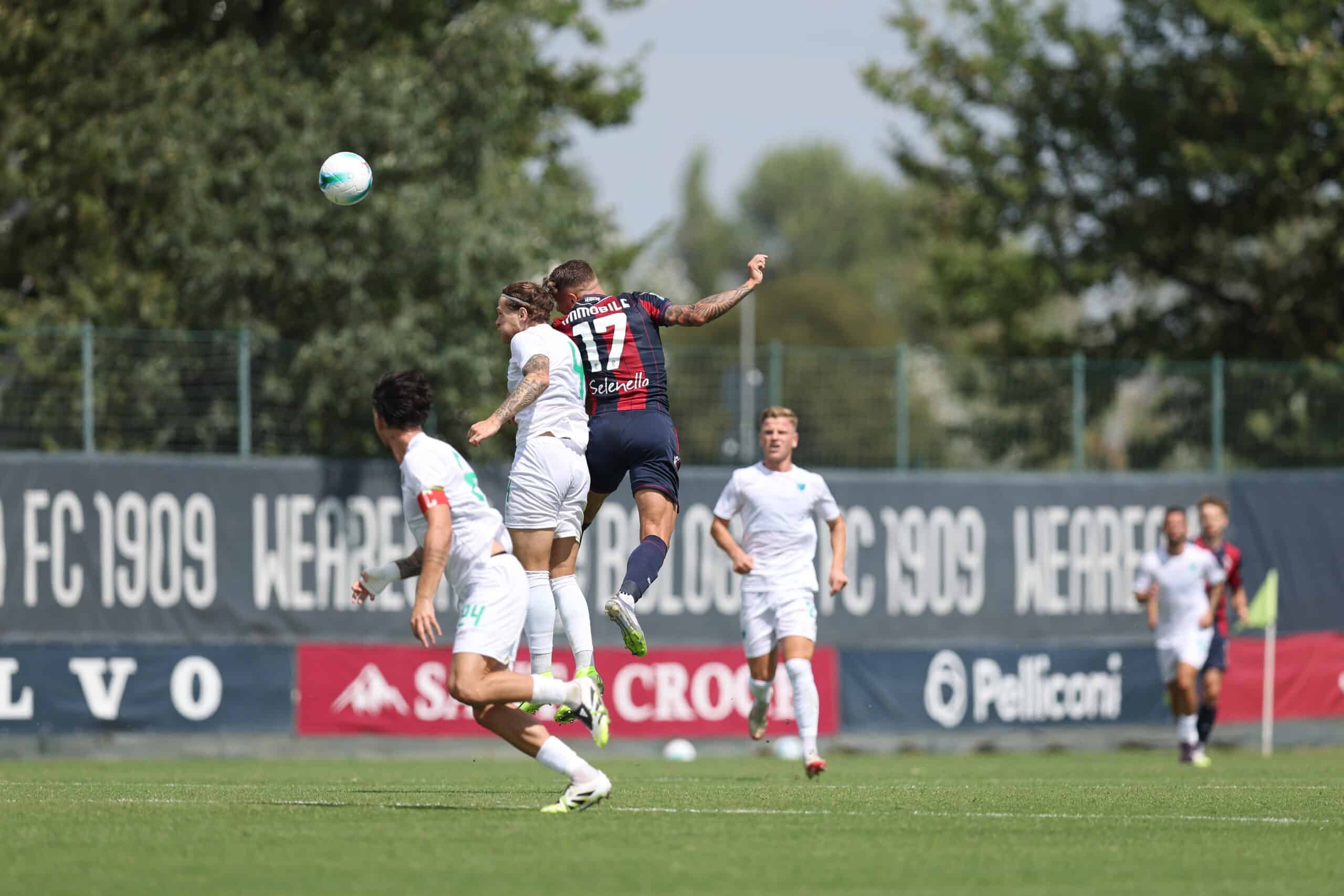 Bologna in amichevole (Foto Bologna Fc)