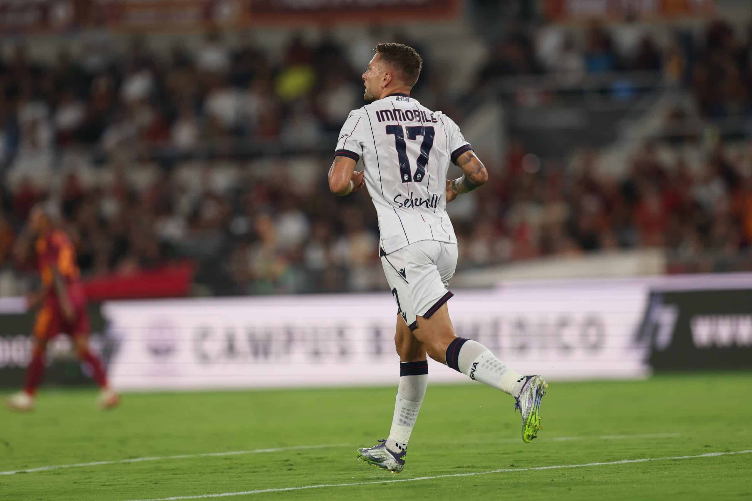 Ciro Immobile in Roma-Bologna (© Bologna FC 1909)