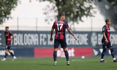 Ciro Immobile con la maglia del Bologna