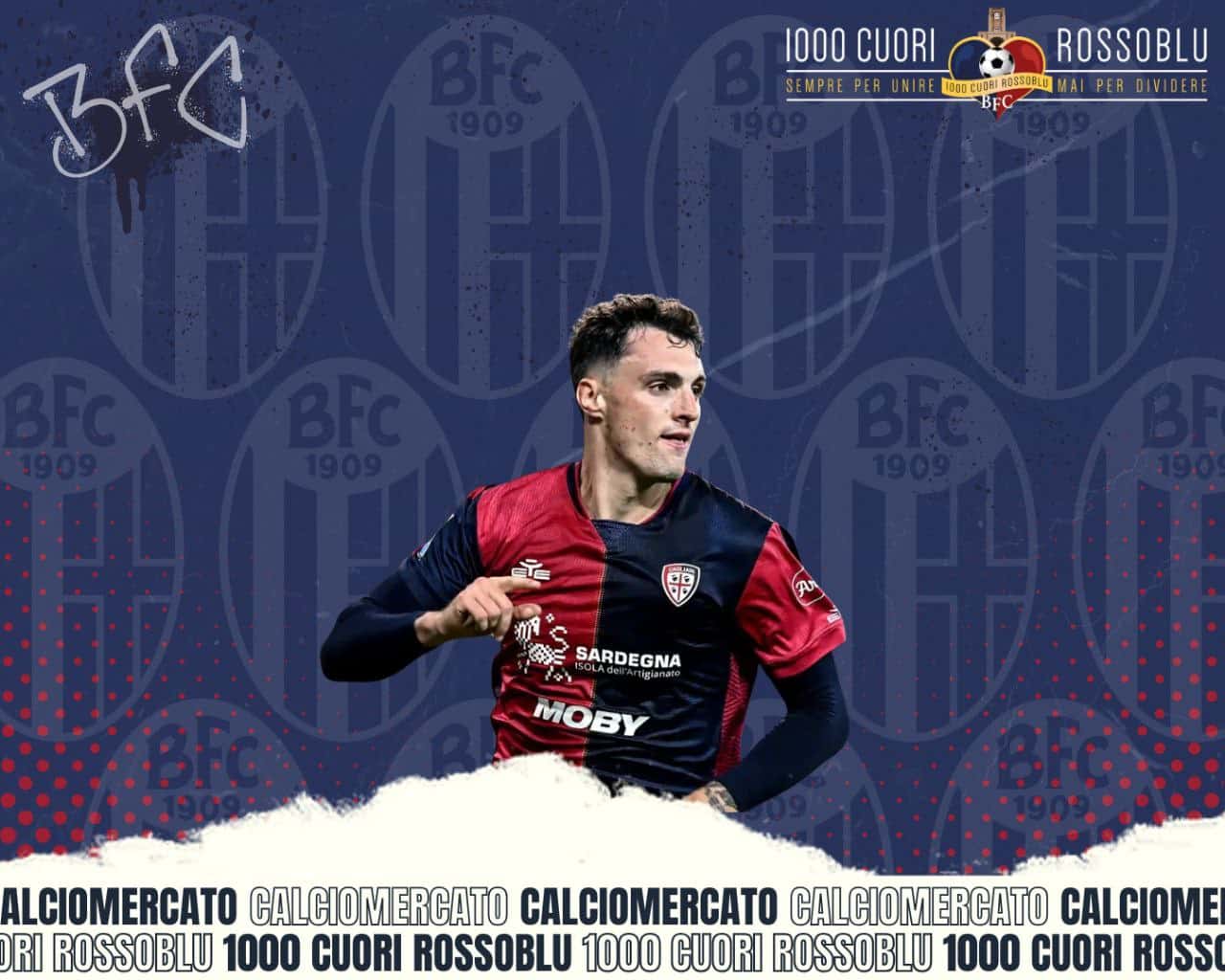 Nadir Zortea, Calciomercato Bologna (© 1000CuoriRossoblù)