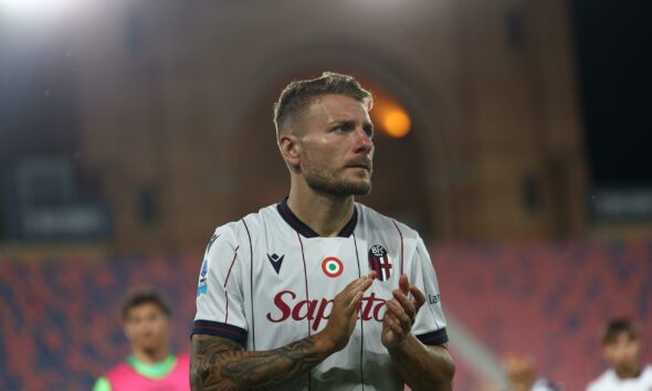 Ciro Immobile dopo Bologna-OFI Creta finita 4-2 (© Bologna FC 1909) fantacalcio