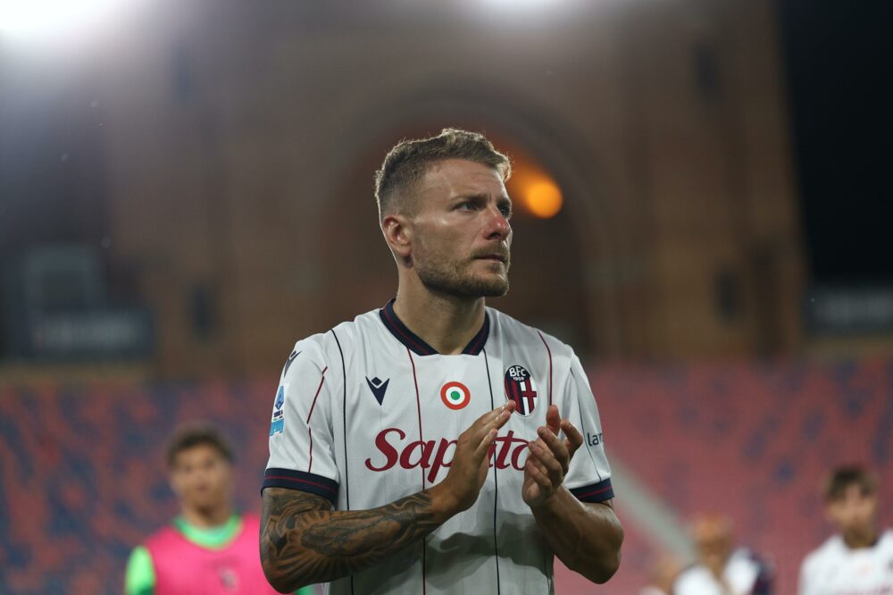 Ciro Immobile dopo Bologna-OFI Creta finita 4-2 (© Bologna FC 1909) fantacalcio