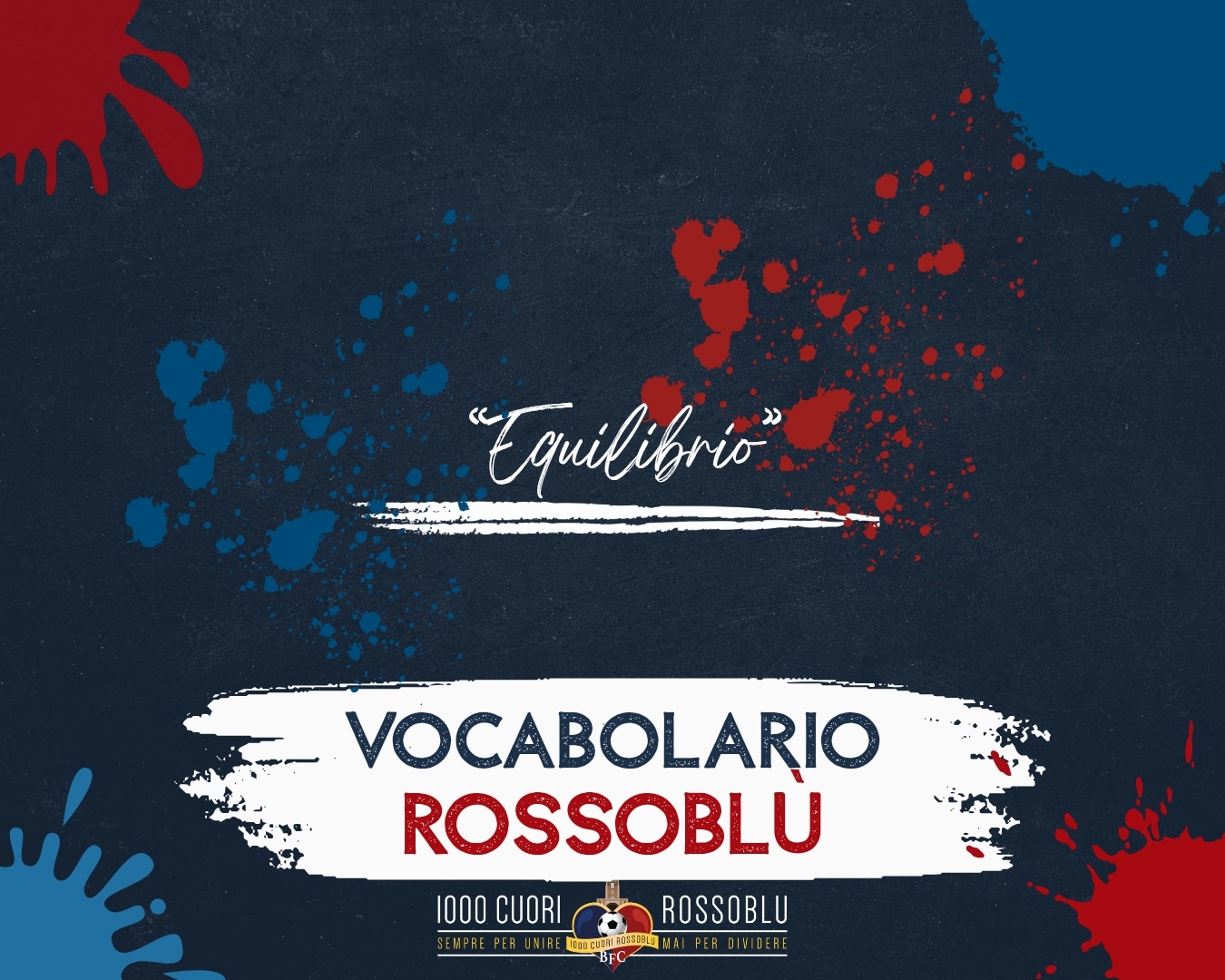 Equilibrio - Bologna - Vocabolario Rossoblù