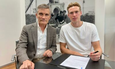 Sartori insieme a Heggem per la firma