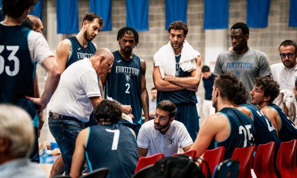 Coah Caja coi suoi ragazzi crediti Fortitudo Bologna