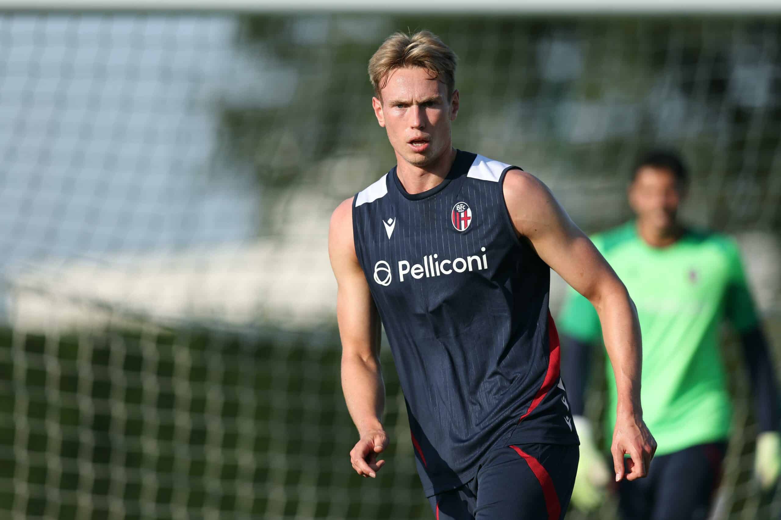 Torbjørn Heggem in allenamento