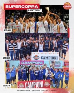 Fortitudo Supercoppa crediti LNP