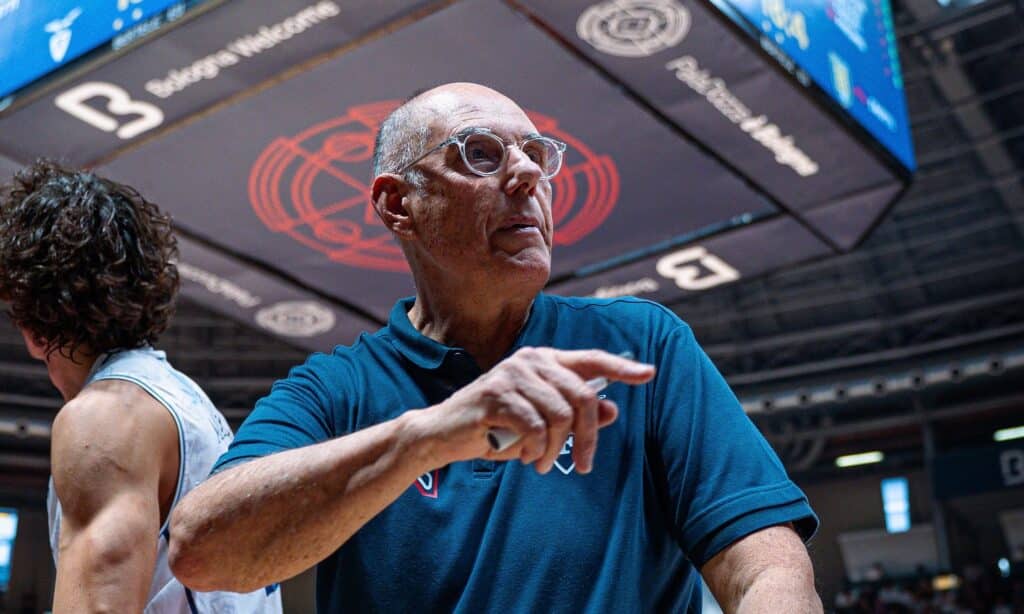 Coach Attilio Caja (©Fortitudo Pallacanestro)