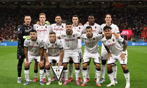 La formazione rossoblù per Milan-Bologna (© Bologna FC 1909)