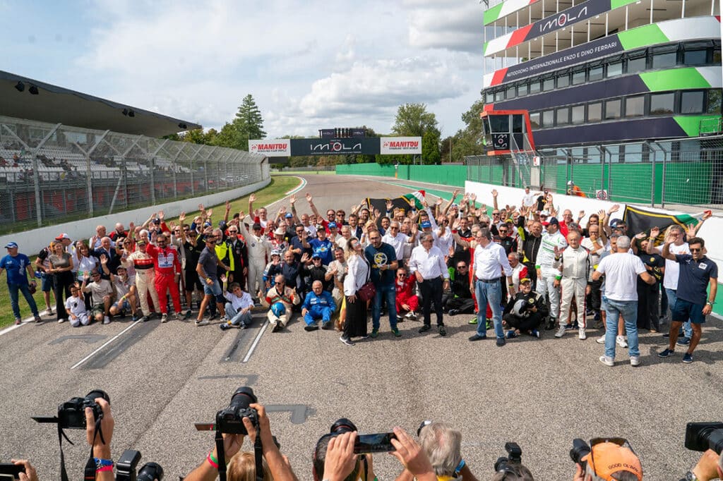 La foto piloti 2025 (© Historic Minardi Day)