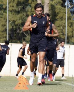 Santiago Pierotti, attaccante del Lecce(© US Lecce)