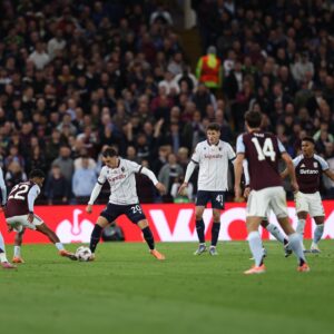 Nadir Zortea e Martin Vitik (© Bologna FC 1909)