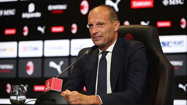 Massimiliano Allegri, allenatore del Milan