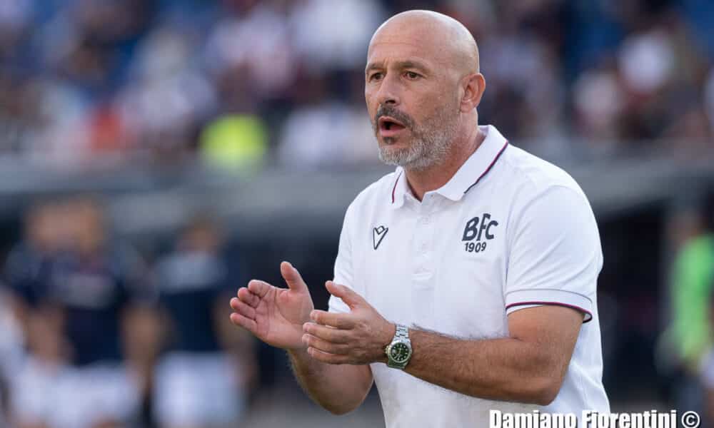 Vincenzo Italiano durante Bologna-Como