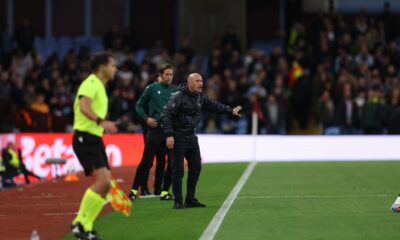Mister Vincenzo Italiano durante Aston Villa-Bologna (© Bologna FC 1909)