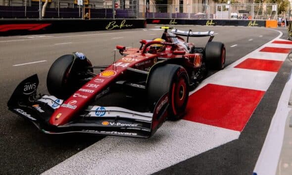 Lewis Hamilton a Baku