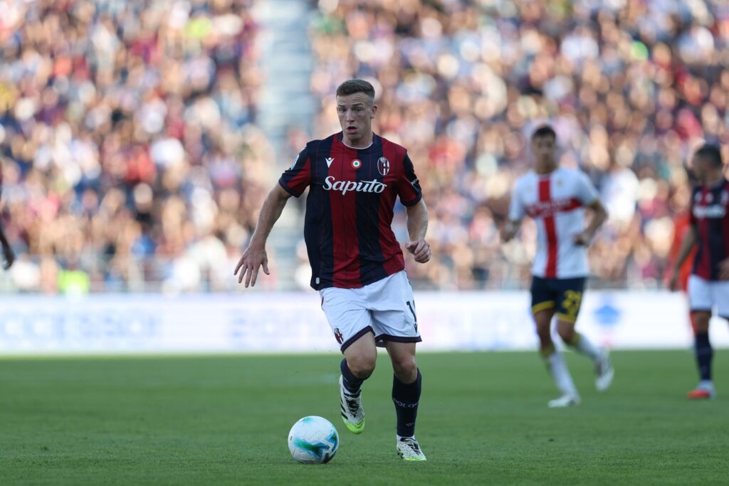 Lewis Ferguson in Bologna-Genoa (©Bologna FC 1909)