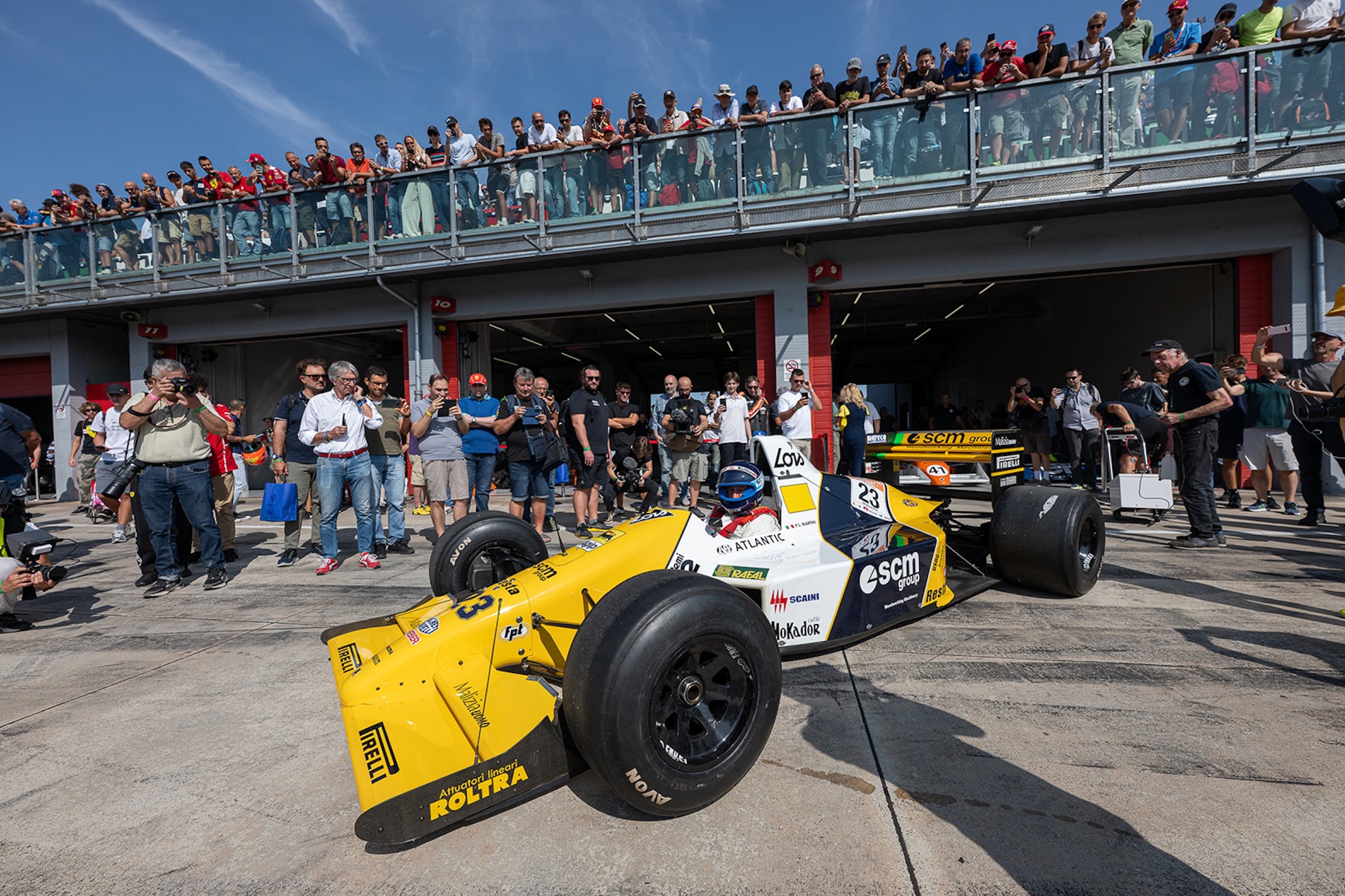 La Minardi M189 (© Historic Minardi Day)