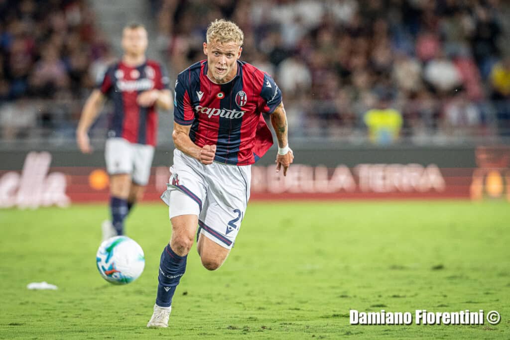 Jens Odgaard in Bologna-Como