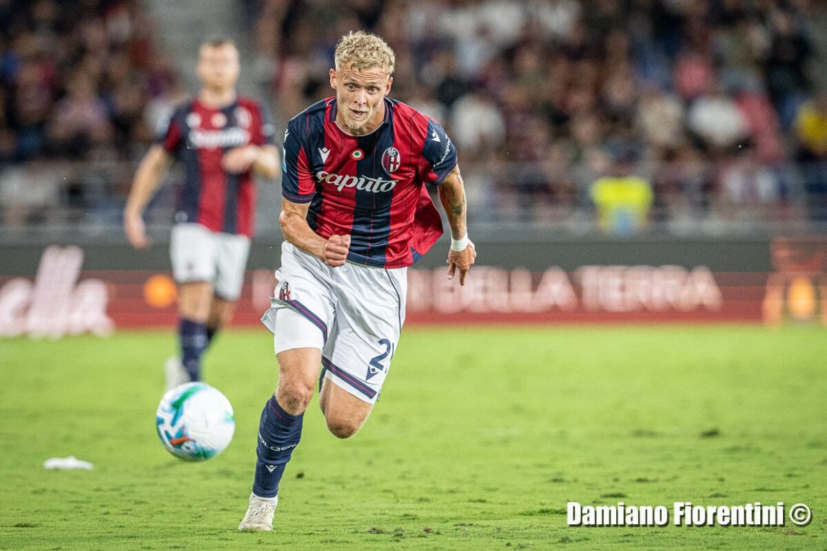 Jens Odgaard in Bologna-Como