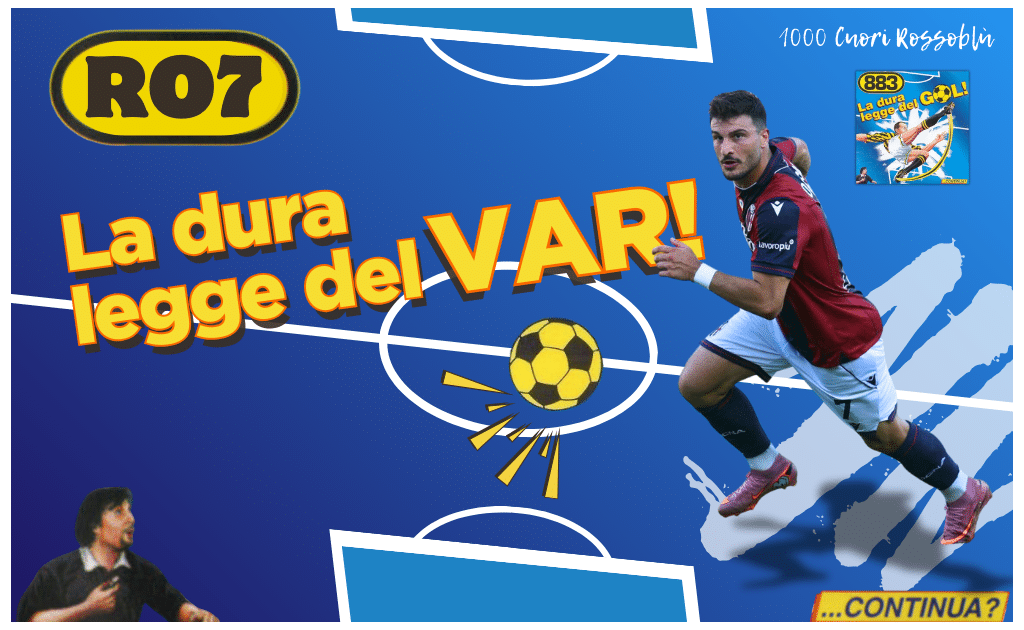 Bologna-Genoa - "La dura legge del var" (© 1000 Cuori Rossoblù)