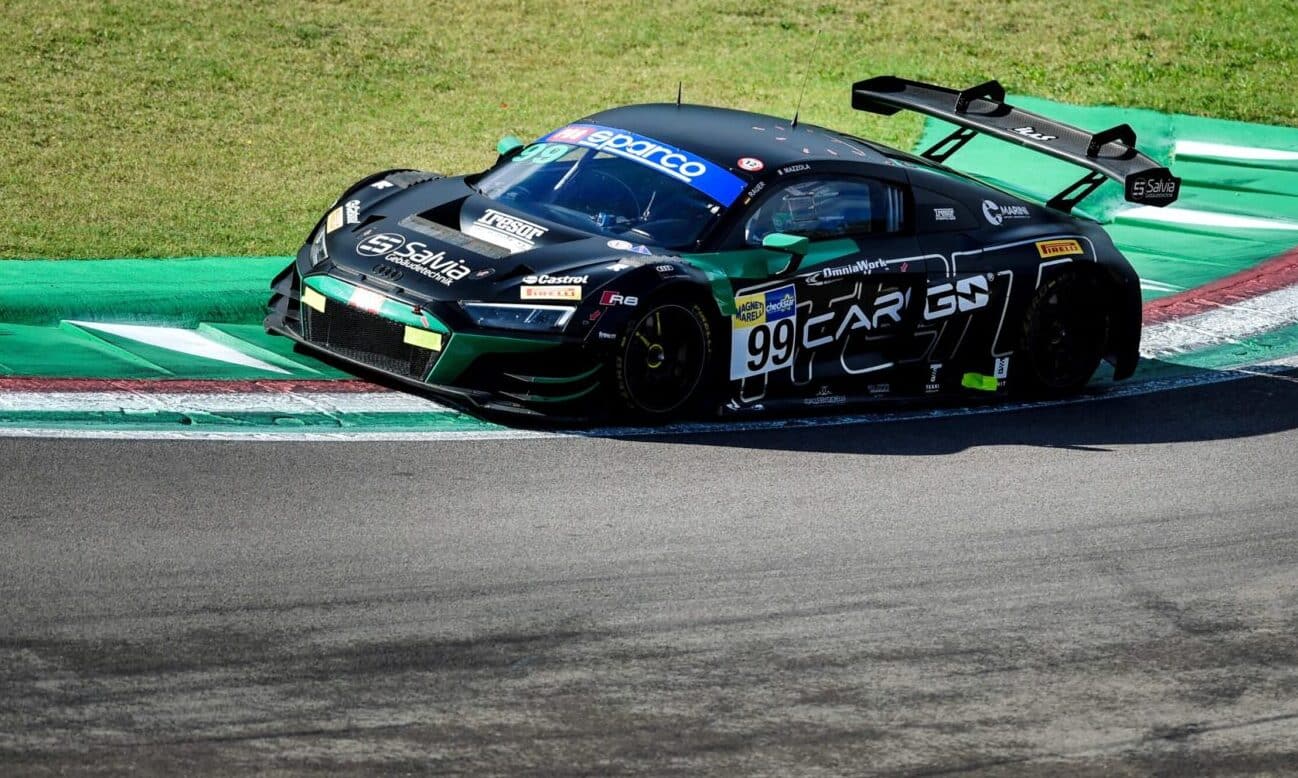audi #99 gt italiano sprint 2025 imola gara 1