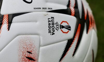 Il pallone dell'Europa League 2025/26 (© Bologna FC 1909)