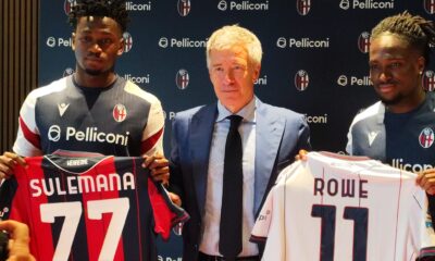 Rowe e Sulamana con Fenucci