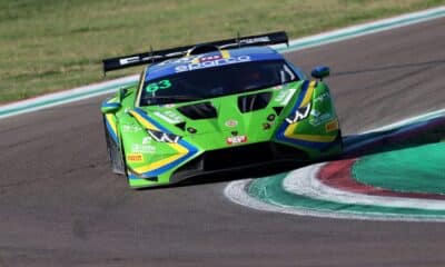 Lamborghini VSR #63 vincitrice di Gara 2 del GT Italiano Sprint a Imola