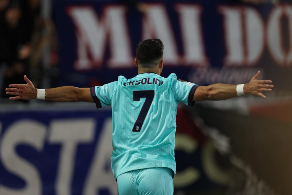 Riccardo Orsolini crediti Bologna Fc 1909