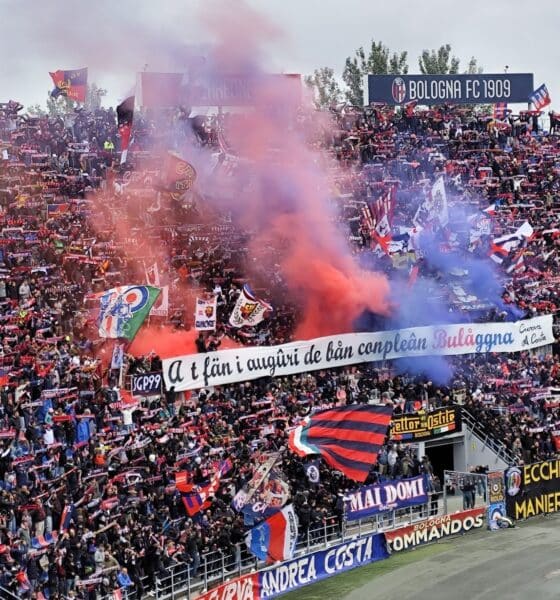 La festa della Bulgarelli pre Bologna-Pisa crediti 1000cuorirossoblù