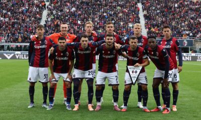L'undici iniziale di Bologna-Pisa (©Bologna FC 1909)