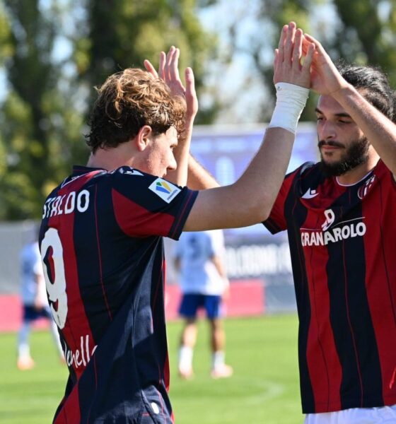 Il Bologna Primavera batte il Como in Coppa Italia (© Bologna FC 1909 -costruzione dal basso)