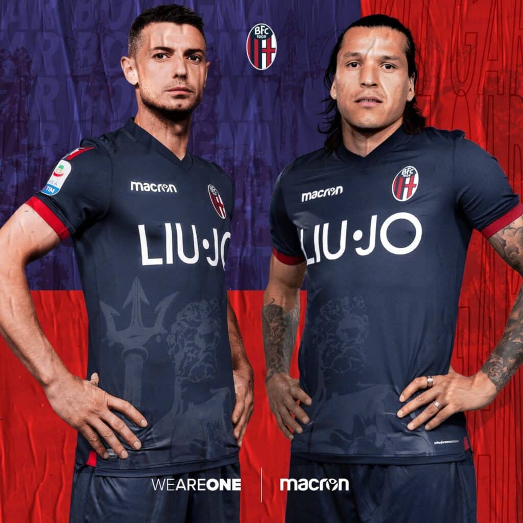 Bologna, terza maglia 2018-2019(©Bologna FC 1909)
