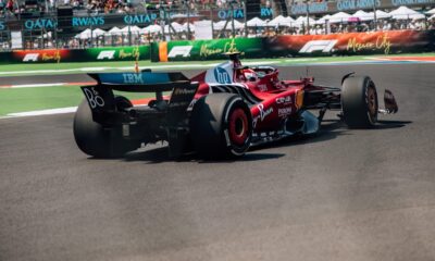 Charles Leclerc in Messico