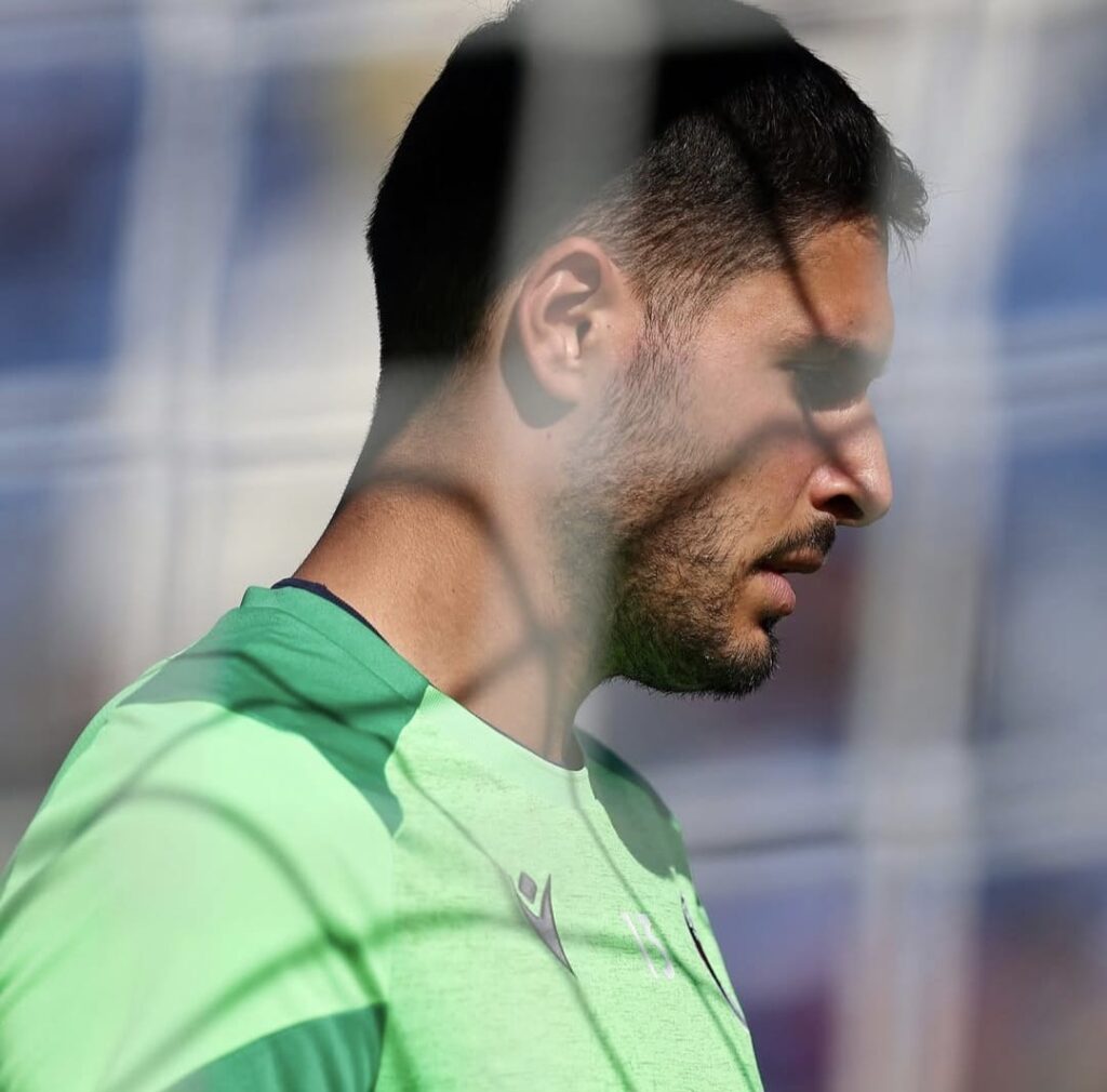 Federico Ravaglia, titolare in Cagliari-Bologna (© Bologna FC 1909)
