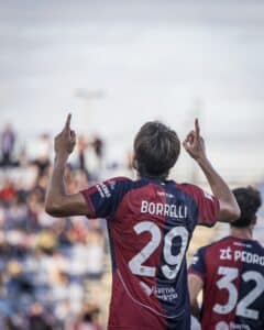 Gennaro Borrelli, attaccante Cagliari (© CagliariCalcio)