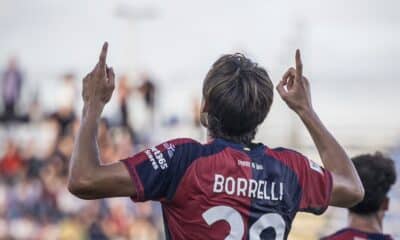 Gennaro Borrelli, attaccante Cagliari (© CagliariCalcio)