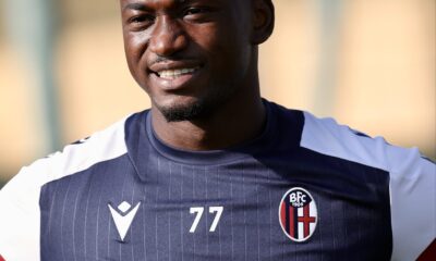 Ibrahim Sulemana di nuovo in gruppo (© Bologna FC)