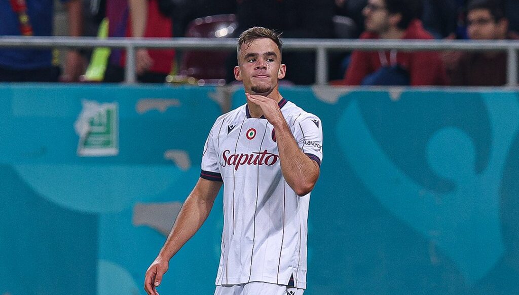 Thijs Dallinga (© Bologna FC 1909) settimana