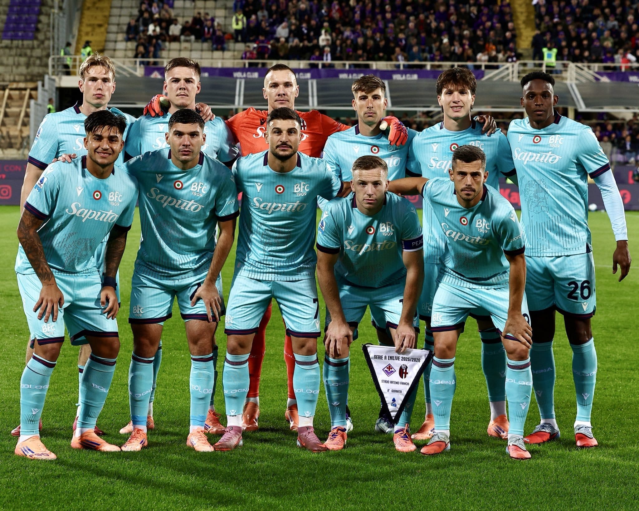 Il Bologna pareggia al Franchi per un doppio rigore concesso alla Viola (© Bologna FC 1909)