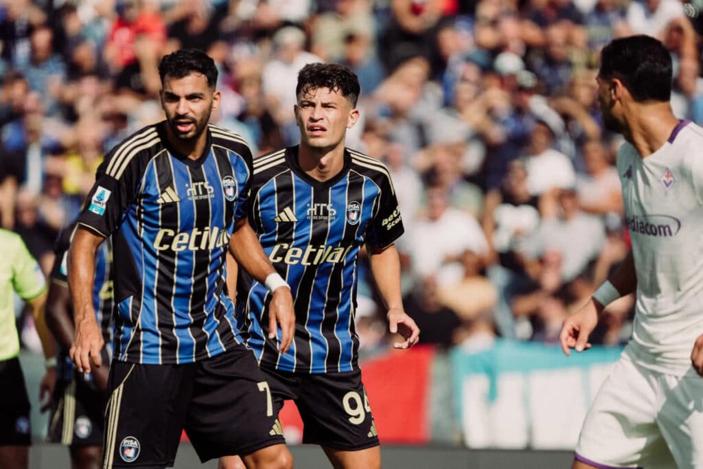 Mehdi Leris e Giovanni Bonfanti (© Pisa SC)