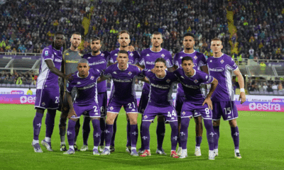 La formazione titolare della Fiorentina contro il Napoli (© ACF Fiorentina)