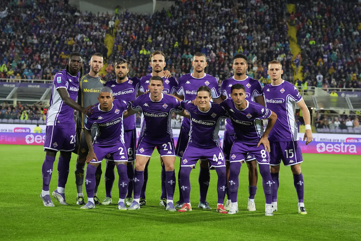 La formazione titolare della Fiorentina contro il Napoli (© ACF Fiorentina)