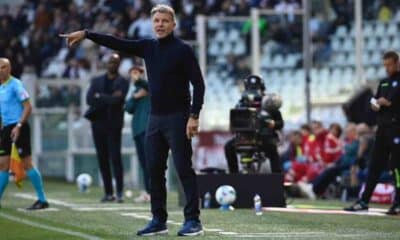 Marco Baroni sulla panchina del Torino (© Torino FC)