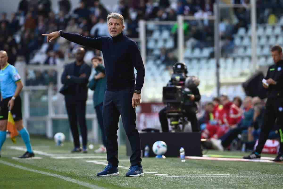 Marco Baroni sulla panchina del Torino (© Torino FC)