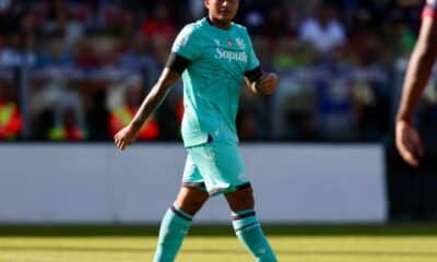 Santiago Castro durante Cagliari-Bologna (© Bologna FC 1909)