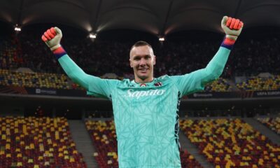 Lukasz Skorupski dopo FCSB-Bologna