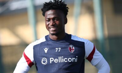 Buone notizie: Ibrahin Sulemana ricomincia ad allenarsi in gruppo (@ Bologna Fc 1909)