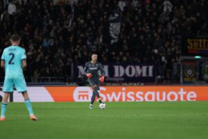 Lukasz Skorupski in Bologna-Friburgo (© Bologna FC 1909)